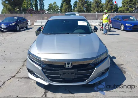 2021 Honda Accord Sport from USA, damaged, VIN 1HGCV1F37MA036016